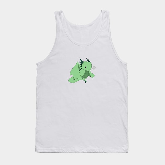 Green Draco Tank Top by kourtie1996